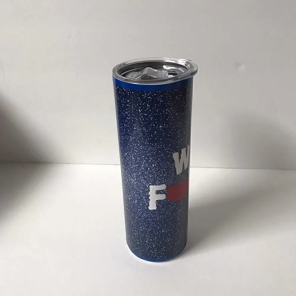 We're F**ked handmade stainless steel tumbler